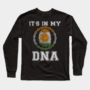 Niger  It's In My DNA - Gift for Nigerien From Niger Long Sleeve T-Shirt